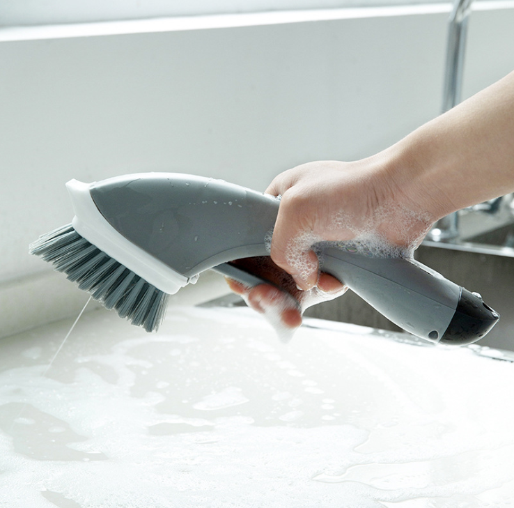 Long Handle Multifunctional Anti-slip Sink Decontamination Brush