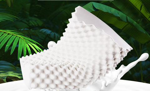 Natural latex pillow pillow for protecting cervical spine