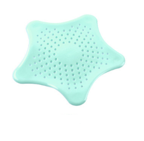 Five-pointed Star Kitchen Sink Anti-clogging Silicone Floor Drain - Minihomy