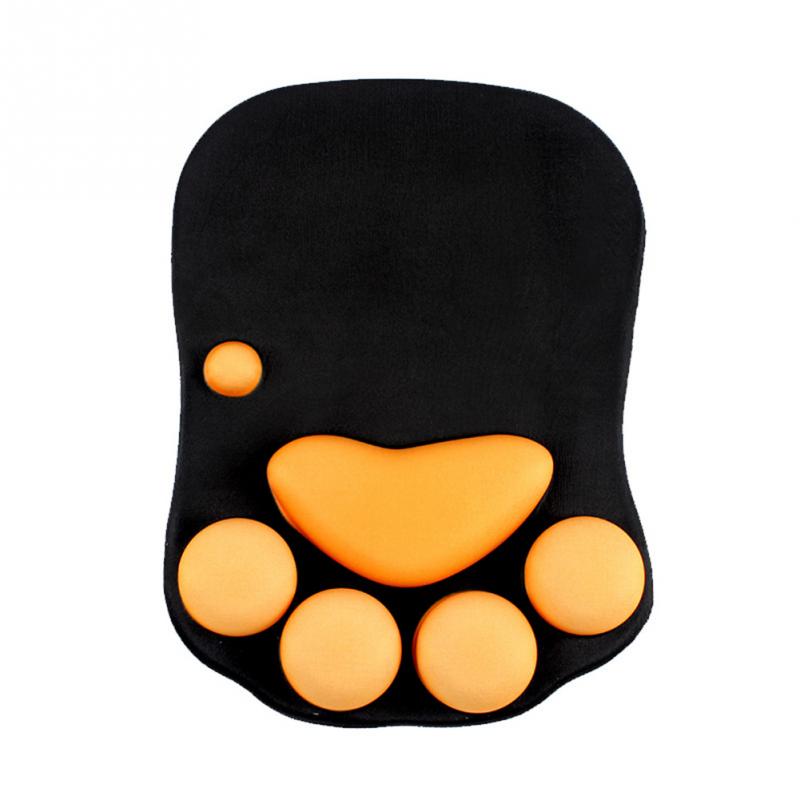 Personality Cat Paw Comfortable Soft Office Desk Decor Wrist Support Mouse Pad