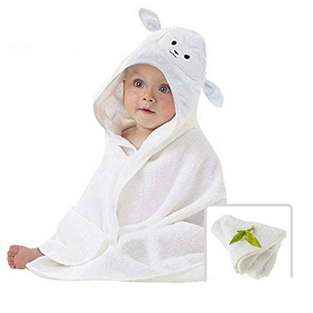 Bamboo Fiber Baby Cartoon Holding Blanket