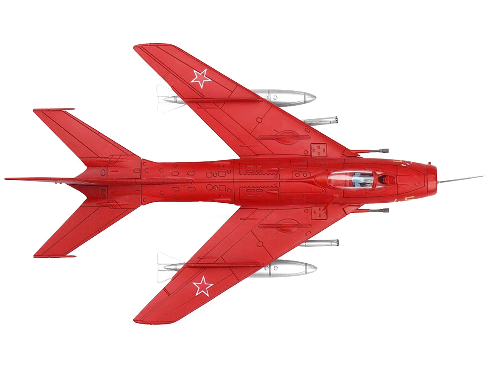 Mikoyan-Gurevich MiG-19S Farmer C Fighter Aircraft "Yellow 45" 1960 - Minihomy