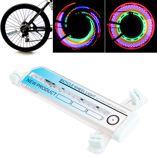 16 double LED colorful rider bike wheels