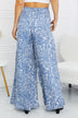 Kori America Full Size Printed Wide-Leg Pants - Minihomy