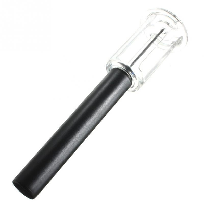 High End Pneumatic Bottle Opener Black Cork Remover