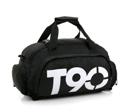 Fitness bag custom female sports training bag male travel bag double back shoulder yoga bag
