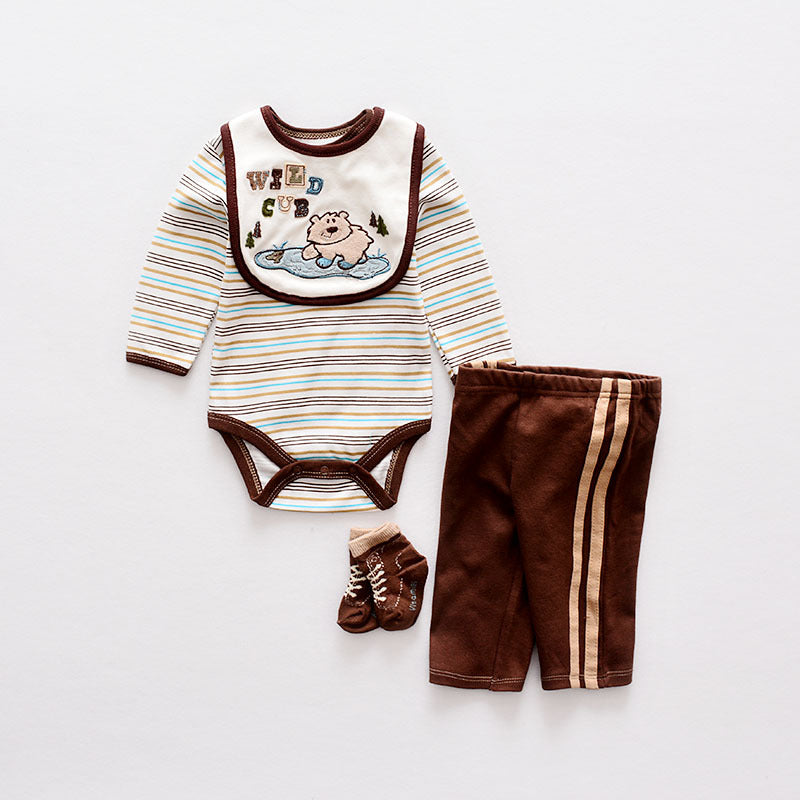 Baby clothes autumn baby jumpsuit - Minihomy