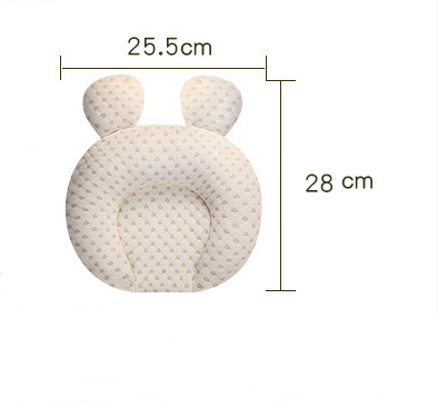 Anti-Flat Head Latex Styling Pillow - Color Cotton Baby Pillow