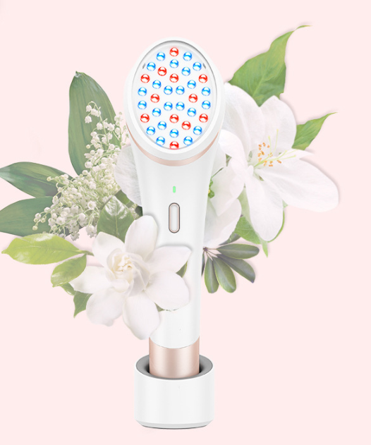 Acne Light Therapy Xpreen Wireless Rechargeable Light Acne Treatment Device Acne Clearing Eraser with Blue Light and Red Light - Minihomy