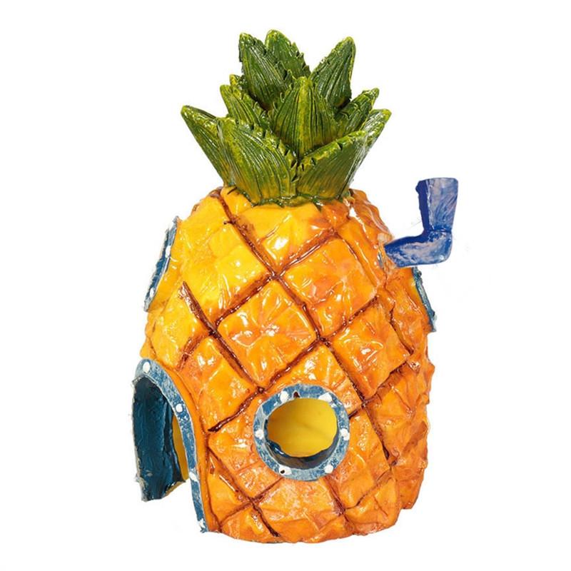 Pineapple House For Aquarium Fish Tank - Minihomy