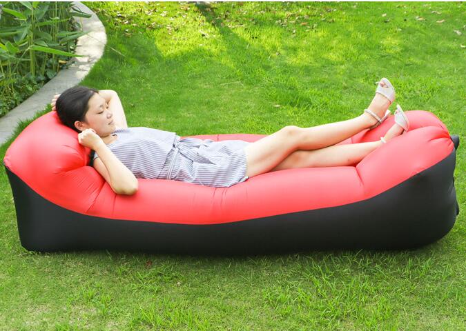 Outdoor Air Sofa Fast Inflatable Laybag Folding Sleeping Bag