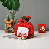 Cute Christmas Gifts Santa Doll Candy Bag Gifts Decoration