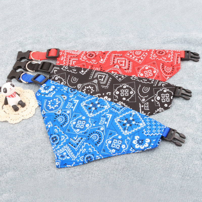 Neck Scarf Bandana Collar Dog Puppy Cat Pet Supplies - Minihomy