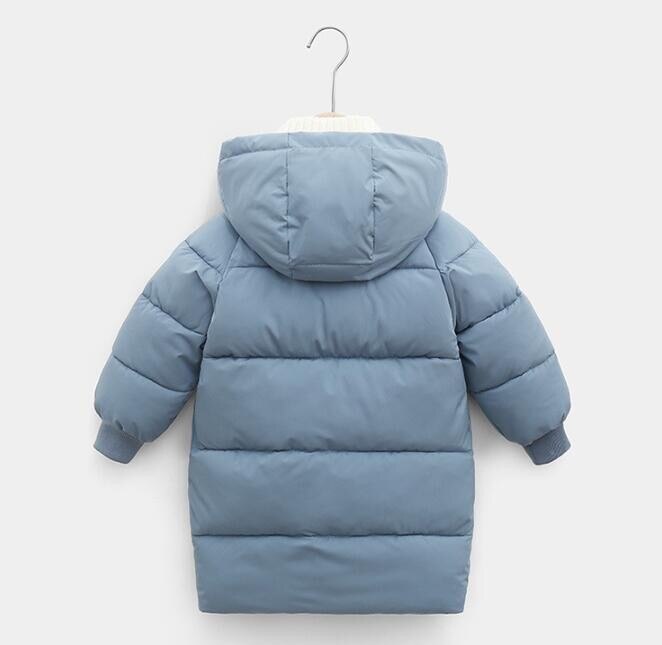 Children's Down Outerwear Winter Clothes Teen Boys Girls Cotton-Padded Parka Coats - Minihomy