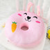 Donut cushion pillow cute back - Minihomy