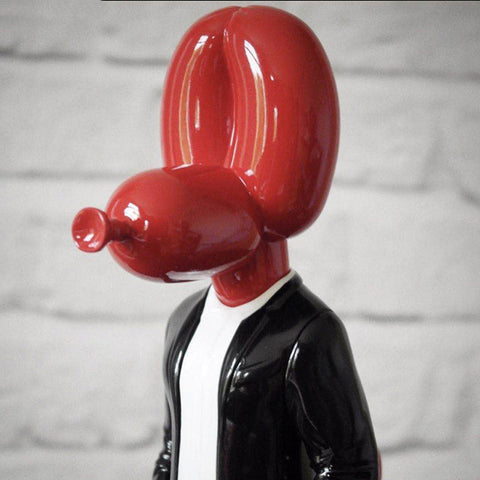 Mini Sculpture Of a Resin Balloon Dog