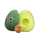 Cute Fruit Avocado Plush Toy and  Cushion Home Room Decor