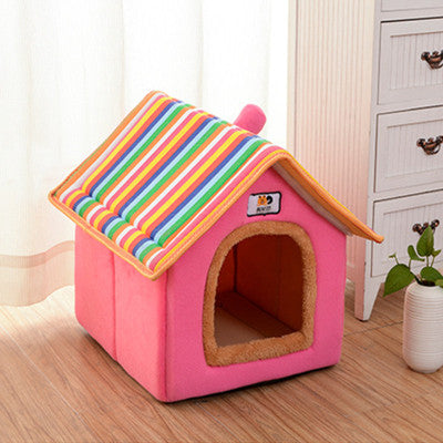 Kennel House Type Winter Warm Small Dog Teddy Cat Litter For All Seasons