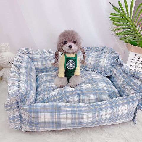 Four Seasons Kennel Dog Mattress Pet Removable and Washable Small Dog Teddy