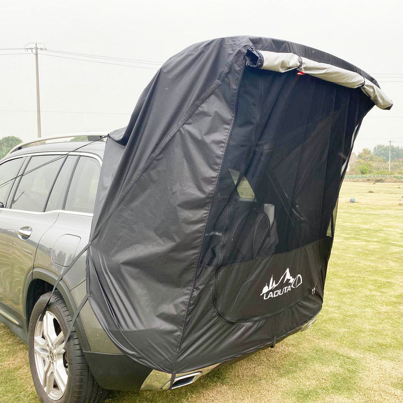 Car Trunk Tent Sunshade Rainproof Tour Barbecue Outdoor Self-driving Tour Barbecue Camping Car Tail Extension Tent - Minihomy