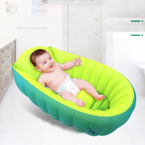 Baby Bath Tub Inflatable Bathtubs Baby Folding Bathtub Flower Bath Tubs Baby Goods for the Newborn