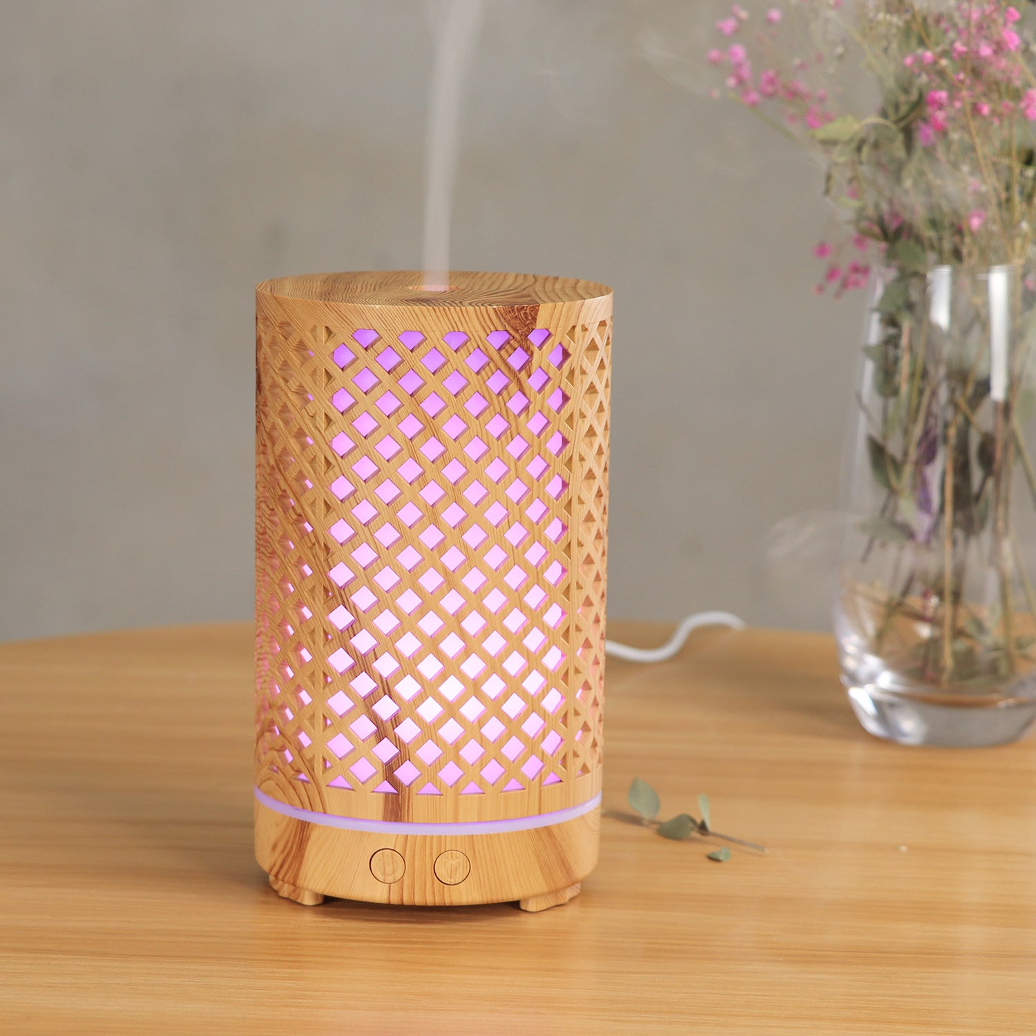 Hollow Aroma Diffuser Ultrasonic Atomizer Household Humidifier