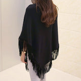 Sweater cloak shawl