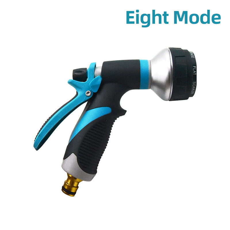 Garden Sprayer Water Spray Bottle Mist Gun Ten Modes Home Tools Accessories Aluminium Alloy Regadera Plant Watering Nozzle