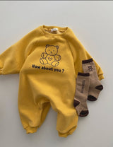 Baby Newborn Jumpsuits Autumn Long Sleeves Rompers - Minihomy