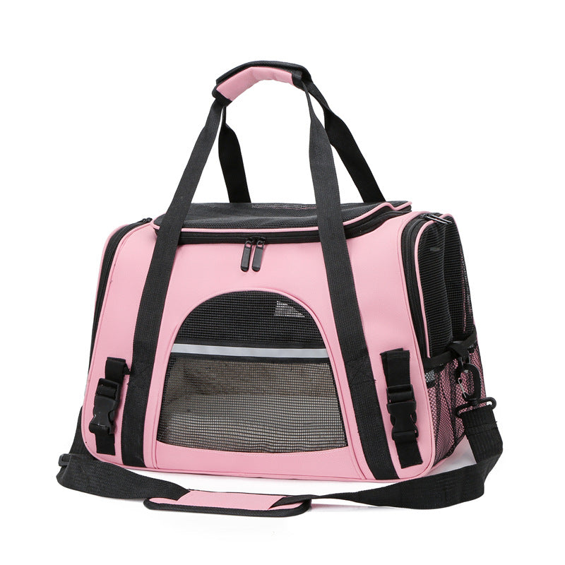 Bags Portable Pet Cat Dog Backpack Breathable Cat Carrier Bag Airline Approved Transport Carrying For pets - Minihomy