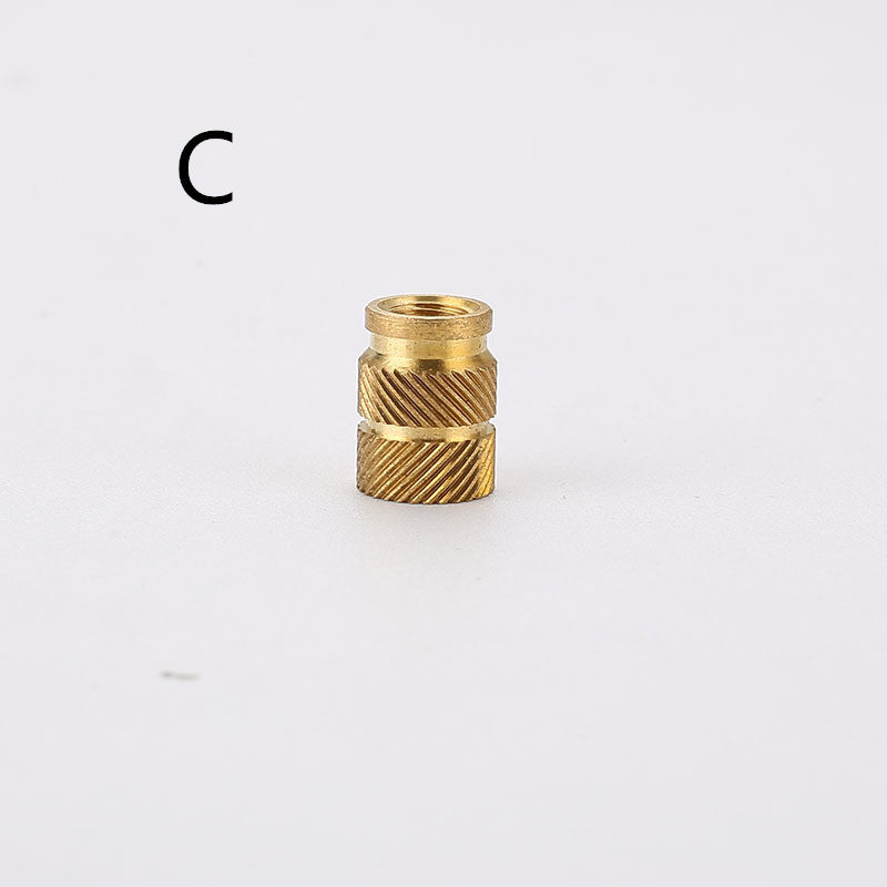 M2 Outer Diameter 3.8 and 4.0 Copper Nut Hot Melt Nut