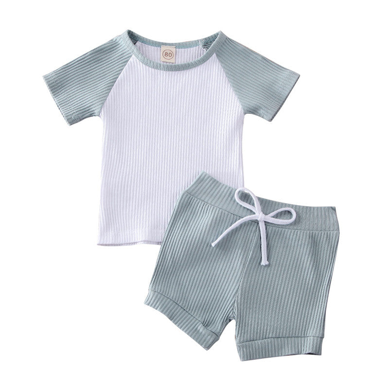 Shirt Shorts 2pcs For Baby Clothes Boy Kids Clothing