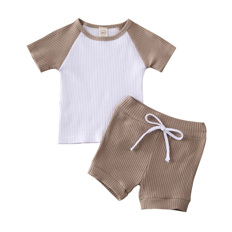 Shirt Shorts 2pcs For Baby Clothes Boy Kids Clothing