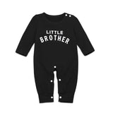 Male Alphabet Long Sleeved Romper Newborn Baby Jumpsuit