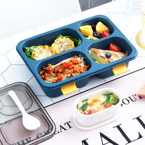 Soup Bowl Microwaveable Sealed Compartment Lunch Box Student And Adult Lunch Box
