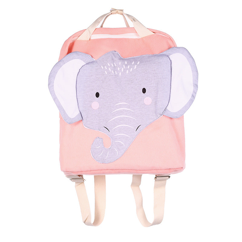 Cartoon Three-dimensional Animal Backpack Children's School Bag - Minihomy