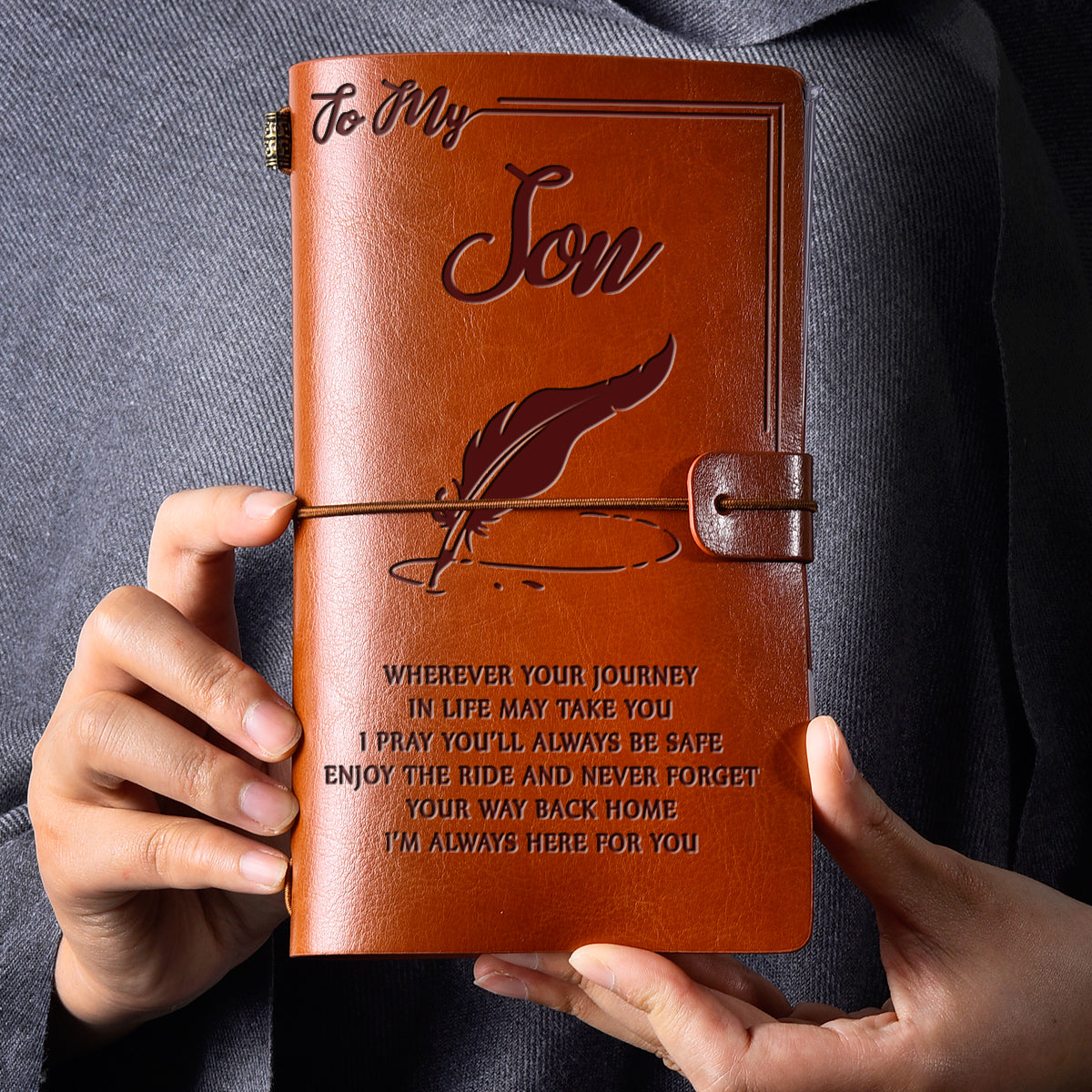 Leather Hand Book Business Note Book - Minihomy