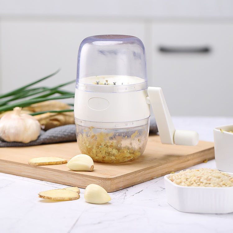 Nut Grinder Peanut Crusher Garlic Press Multifunctional Hand Shake Dry Fruits Gadget Manual Food Processor Kitchen Accessories - Minihomy