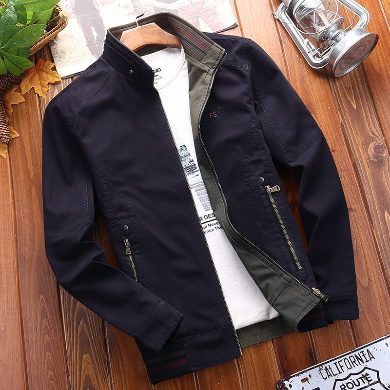 Outdoor Leisure Double-Sided Wear Loose Jacket New Jacket - Minihomy