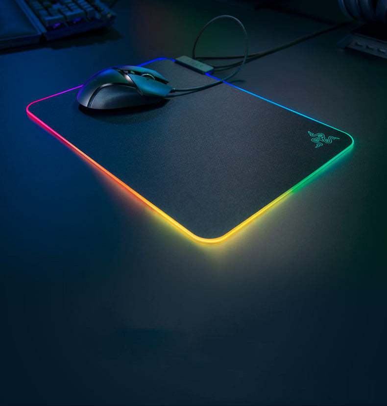 Razer Firefly Hard V2 RGB Game Mouse Pad Can Customize The Built-in Cable Non Slip Rubber Base - Minihomy