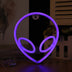 LED Alien Neon Wall Hanging Modeling Lamp - Minihomy