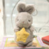 Cute Fluffy Bunny Plushies Stuffed Soft Baby Appease Toy Long Plush Hug Star Carrot Rabbit - Minihomy