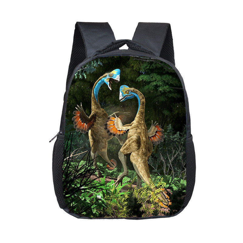 Cartoon Dinosaur Kindergarten Backpack - Minihomy