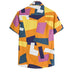 Mens Geometric Print Shirt - Minihomy