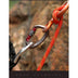 Outdoor Professional Rock Climbing Main Lock Carabiner Small D-shaped Main Lock Outdoor Quick-hanging Buckle Safety Buckle Rock Climbing Equipment