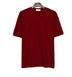 Loose Solid Color T-shirt Short Sleeve Casual Top for Men - Minihomy