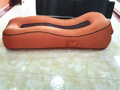 Lazy Inflatable Bed Air Sofa Outdoor Sleeping Camp Picnic