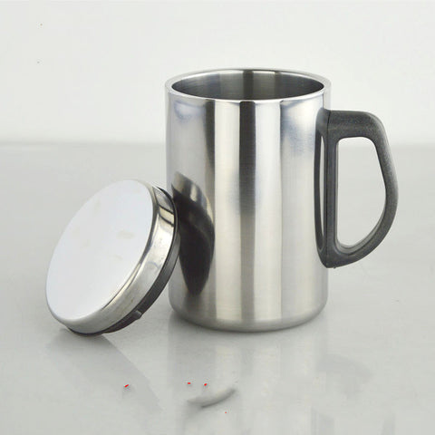 Export Stainless Steel Double-layer Mug Thermos Outdoor Water Cup Gift Cup Custom Logo