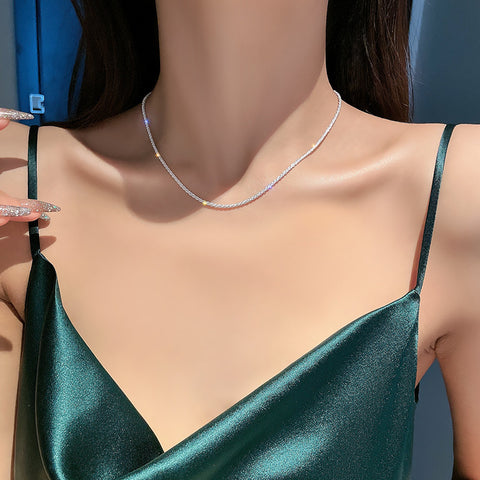 Necklace Collar Flashing Naked Chain Clavicle Chain Element Chain