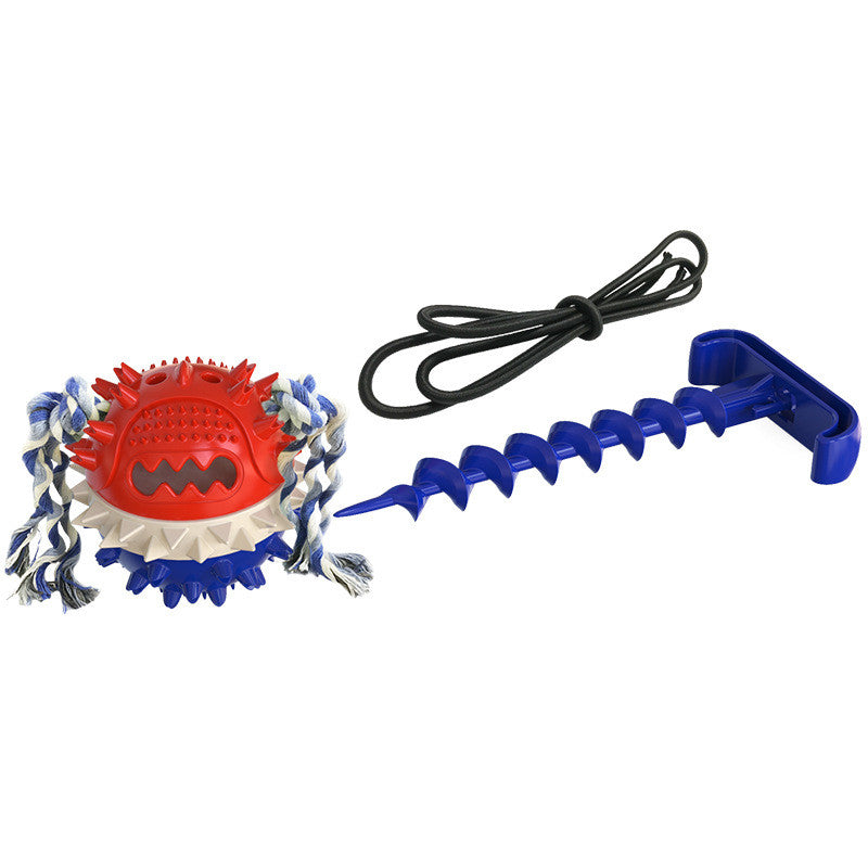 Dog Teething And Bite Resistant Outdoor Strong Draw Rope Ball - Minihomy